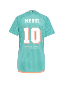 Inter Miami Lionel Messi #10 Ausweichtrikot für Frauen 2024-25 Kurzarm